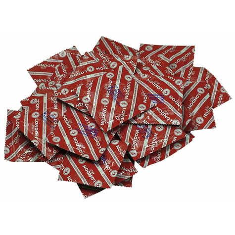 Kondomy : London Condoms Red 100s