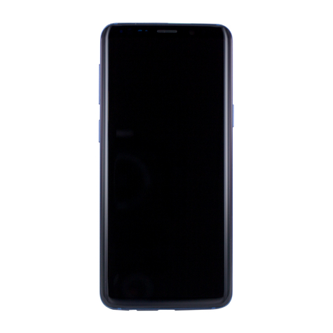 Samsung G960f Galaxy S9 - Originální Náhradní Díl - Lcd Displej / Dotykové Sklo S Rámečkem - Modrý