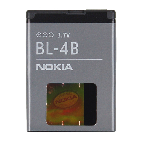 Nokia - Bl-4b - Li-Ion Baterie - 2630, 6111, 7370 - 700mah