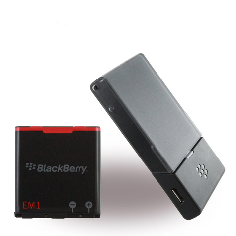 Blackberry - E-M1 - Originální Baterie + Nabíječka - Curve 9350 - 1000mah
