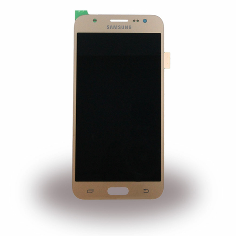 Samsung J500f Galaxy J5 - Originální Náhradní Díl - Lcd Displej / Dotykové Sklo - Zlatý