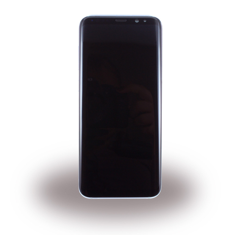 Samsung G955f Galaxy S8+ - Originální Náhradní Díl - Lcd Displej / Dotykové Sklo S Rámečkem - Šedý Orkid