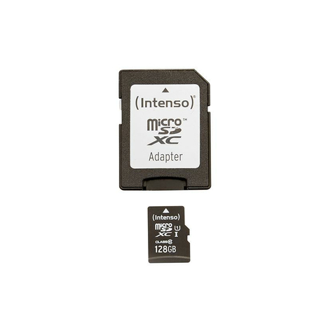 Microsdxc 128gb Intenso Premium Cl10 Uhs-I + Adaptér Blister