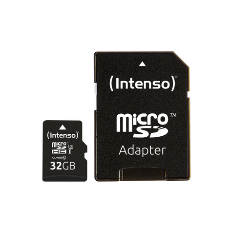 Paměťová Karta Intenso Secure Digital Card Micro Sd Uhs-I Professional 32 Gb