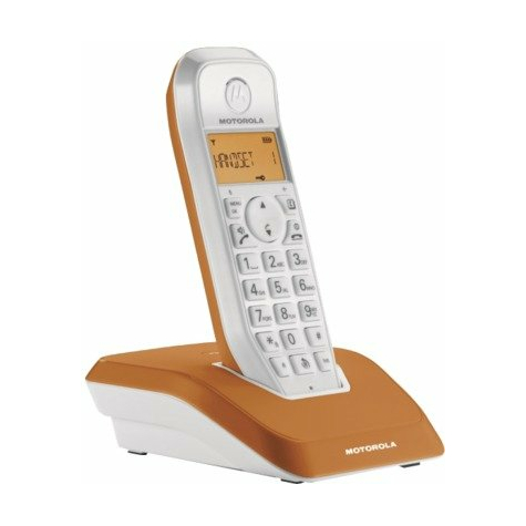 Bezdrátový Telefon Motorola Startac S1201 Dect, Oranžový