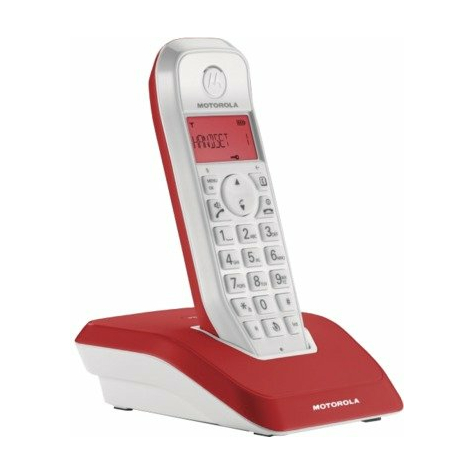 Bezdrátový Telefon Motorola Startac S1201 Dect, Červený