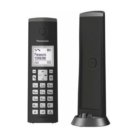Panasonic Kx-Tgk220gb Černá, Designový Telefon Dect