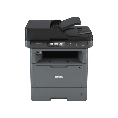 Brother Mfc-L5750dw S/W-Laserdrucker Scanner Kopierer Fax Lan Wlan