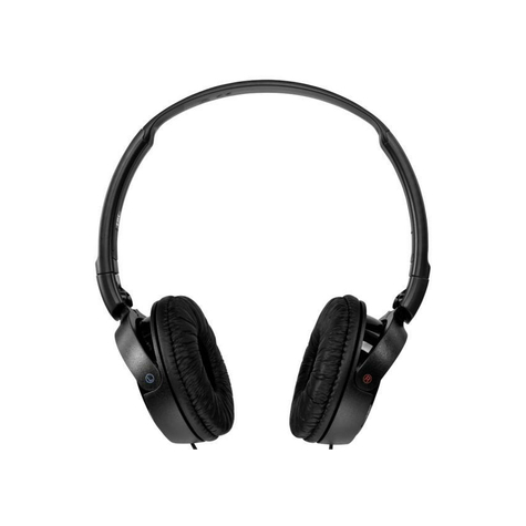 Sluchátka Do Uší Sony Mdr-Zx110 - Skládací Černá