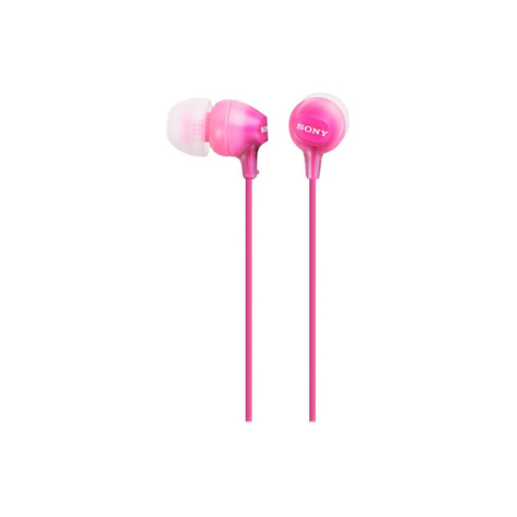 Sluchátka Do Uší Sony Mdr-Ex15lpp - Růžová