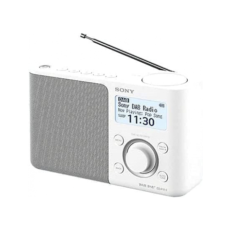 Digitální Rádio Sony Xdr-S61db Fm/Dab+ Bílé