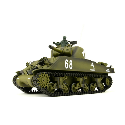 Rc Tank Us M4a3 Sherman Heng Long 1:16 S Kouřem A Zvukem + Kovová Převodovka +2,4ghz