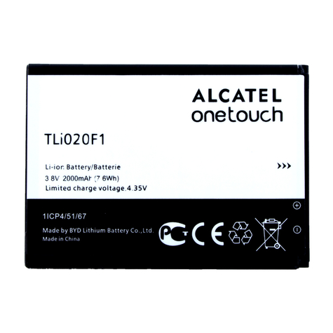 Alcatel - Originální Baterie - Tli20f1 - One Touch Pop C7 Ot-7040 A Ot-7041- 2000mah