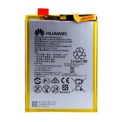 Huawei - Hb396693ecw - Lithium-Iontová Baterie - Mate 8 - 4000mah