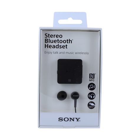 Sony - Sbh24 - Stereofonní Náhlavní Souprava Bluetooth - Černá