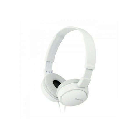 Základní Lifestylová Sluchátka Sony Mdr-Zx110w, Bílá