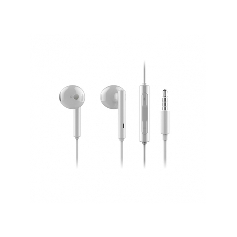 Huawei Sluchátka Do Uší S Mikrofonem Am115 Bílá-Plastová