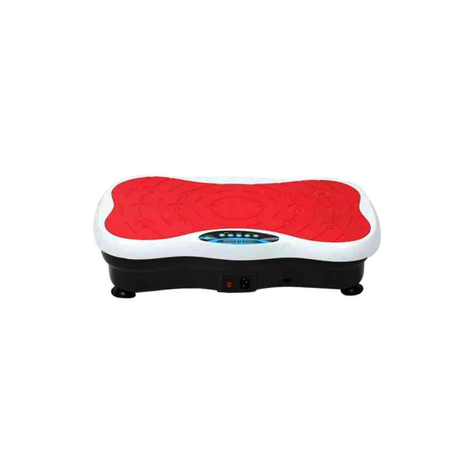 Vibrační Deska Pro Fitness - Vibro Shaper 53cm (Červená)