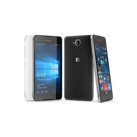 Microsoft Lumia 650 Lte 16gb Černá Tmavě Stříbrná