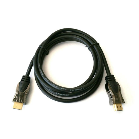 Reekin Hdmi Kabel - 1,0 Metr - Ultra 4k (Vysoká Rychlost S Ethernetem)