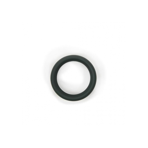 Penisring Cockring: Hombre Snug-Fit Silicone C-Band - Charcoal