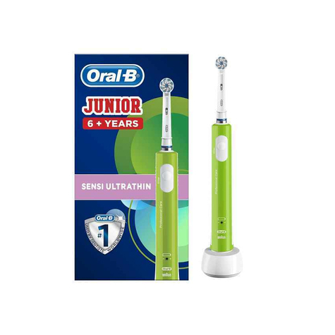 Elektrický Zubní Kartáček Oral-B Junior Green Pro Děti Od 6 Let Zelený