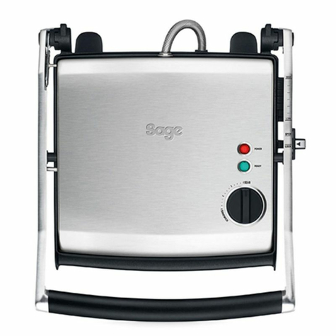 Sage Appliances Sgr200 Kontaktní Gril The Adjusta Grill, 2200 W