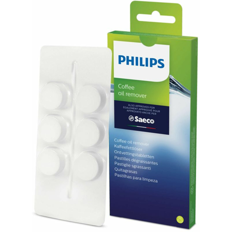 Saeco/Philips Ca6704/10 Tablety Pro Rozpouštění Kávového Tuku