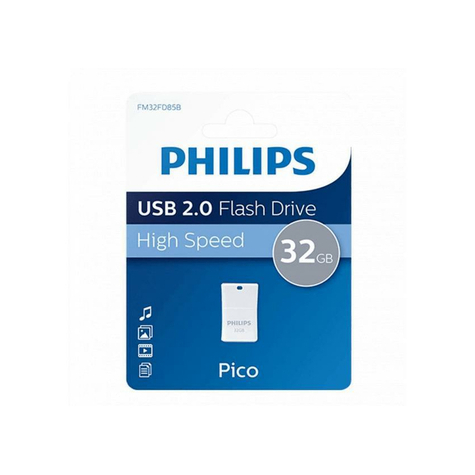 Usb Flash Disk Philips 32gb 2.0 Usb Pico Fm32fd85b/00