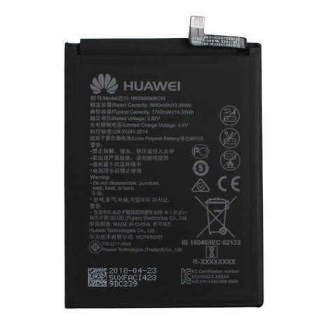 Huawei - Hb386590ecw - Honor 8x - 3750mah - Lithium-Iontová Baterie - Dobíjecí Baterie