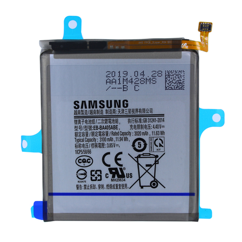 Samsung - Eb-Ba405abe Baterie - Samsung A405f Galaxy A40 (2019) - 3020mah - Li-Ion - Nabíjecí - Baterie