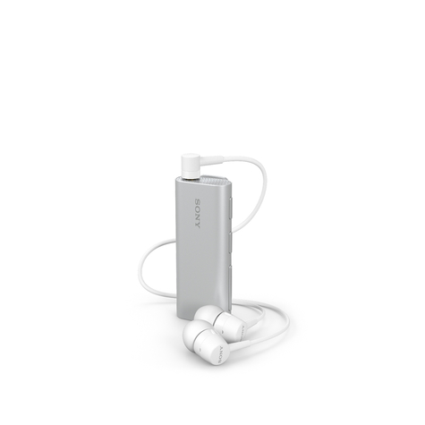 Sony - Sbh56 - Stereofonní Náhlavní Souprava Bluetooth S Reproduktorem - Stříbrná