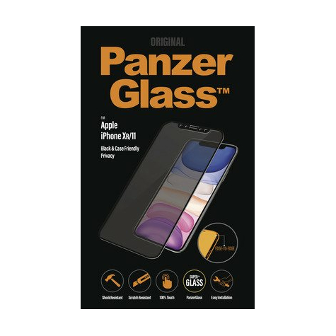 Panzerglass Apple Iphone Xr/Iphone 11 Pouzdro Friendly Edge-To-Edge, Černé