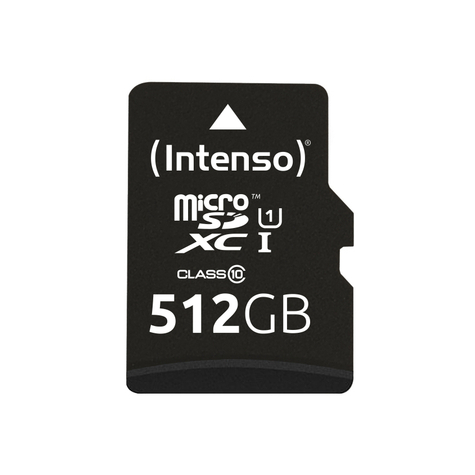 Paměťová Karta Intenso Micro Secure Digital Micro Sd Class 10 Uhs-I, 512 Gb