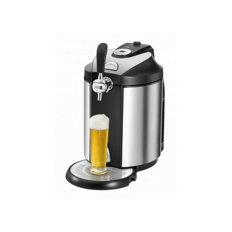 Systém Čepování Piva Clatronic Pro 5litrové Sudy Bz 3740