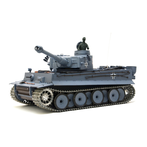 Rc Tank German Tiger I Heng Long 1:16 Šedý, Kouřový A Zvukový, Kovová Převodovka (Ocel) A Kovové Pásy -2,4ghz -V 6.0 - Pro