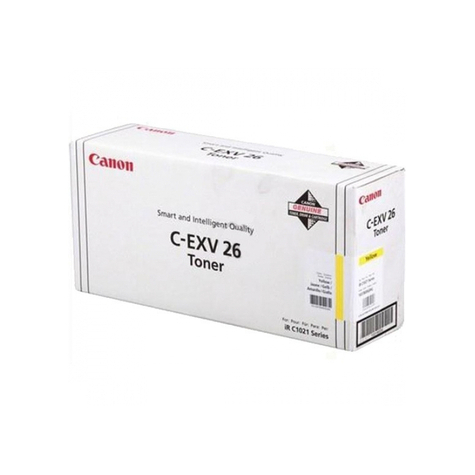 Canon C-Exv 26 - 6000 Stran - Žlutá