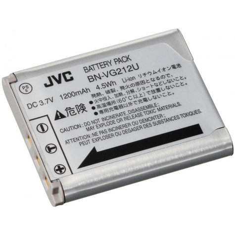 Jvc Bn-Vg212 - Lithium-Ion (Li-Ion) - 1200 Mah - Videokamera - Everio Gz-V515 - Gz-Vx715 - Gz-V500 - Gz-Vx700 - 3,7 V - 1 Kus(Y)
