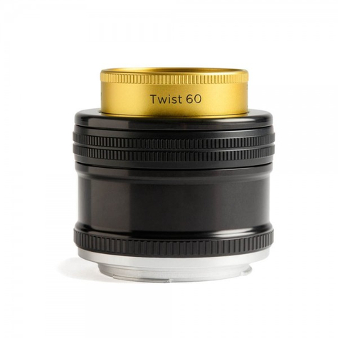 Lensbaby Twist 60 - zrcadlovka - 4/3 - 0,46 m - Nikon F - manuální - 6 cm