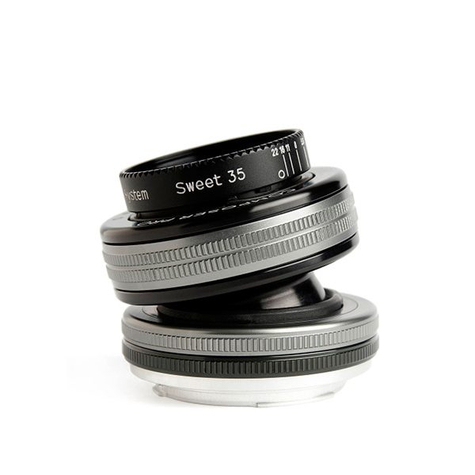 Lensbaby Composer Pro II with Sweet 35 Optic - zrcadlovka - 4/3 - 0,19 m - Nikon F - manuální - 3,5 cm