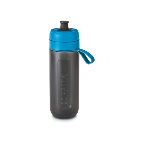 Brita 1020328 - Water Filtration Bottle - Black - Blue - 0.6 L - 80 Mm - 76 Mm - 255 Mm