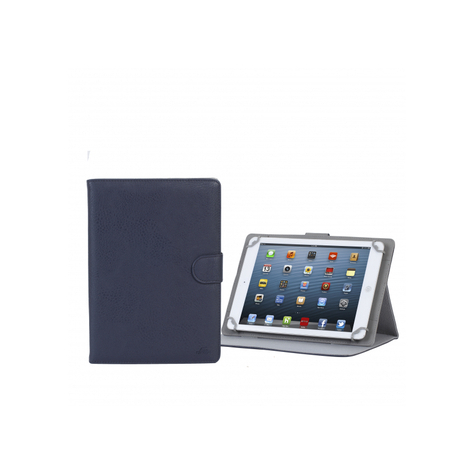 Rivacase 3017 - Folio - Univerzální - Apple Ipad Air - Samsung Galaxy Tab 3 10.1 - Galaxy Note 10.1 - Acer Iconia Tab 10.1 - Asus... - 25,6 Cm (10,1 Palce) - 367 G - Modrá