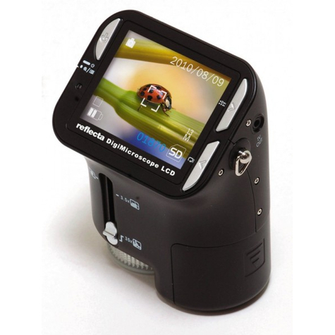 Reflecta 66130 - Digitální mikroskop - černý - USB 1.1 - 70 mm - 40 mm - 100 mm