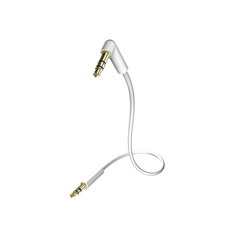 In-Akustik Star Jack 90° Mp3 Audio Kabel - Audio Kabel - Mini-Phone Stereo 3,5 Mm (M) Na Mini-Phone Stereo 3,5 Mm (M)