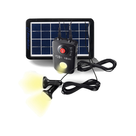 Bluewalker Solar Powerbank - Externí Baterie - Solární/Usb 4400 Mah