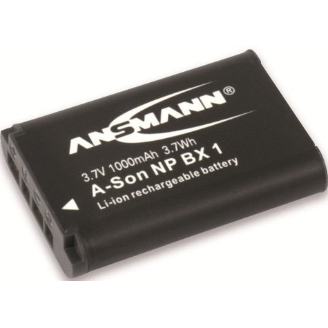 Ansmann 1400-0041 - Lithium-Ion (Li-Ion) - 1000 Mah - Fotoaparát - Sony Dsc-Rx1 - Dsc-Rx100 - Hdras15 - 3,7 V - 1 Kus(Y)