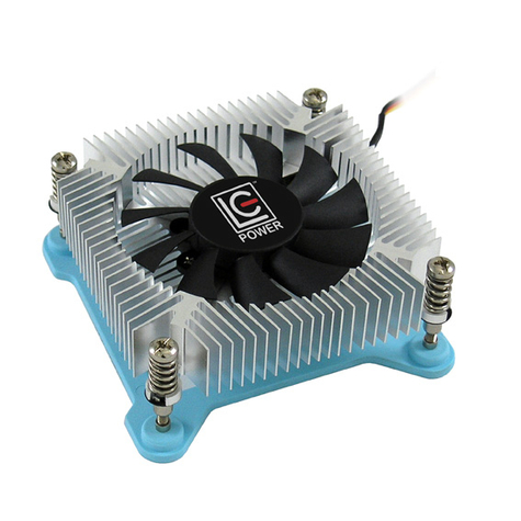 Lc Power Cosmo Cool Lc-Cc-65 - Ventilátor Do Skříně - ( Patice Lga1156, Lga1155, Lga1150, Lga1151 )