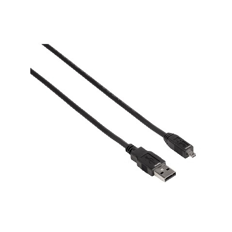 Hama Usb 2.0 Kabel - 1,8 M - Usb A - Konektor Samec / Konektor Samec - 480 Mbit/S - Černý