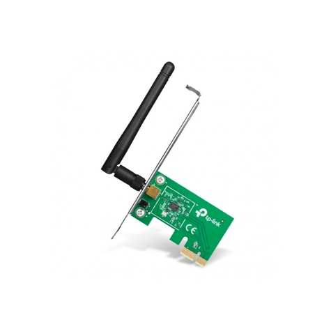 Tp-Link 150mbps Wireless Pci Epress Adapter Eingebaut 150mbit/S Netzwerkkarte