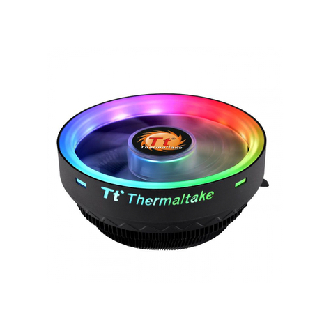 Thermaltake Ux100 Argb Lighting - Procesor - Chladič - 12 Cm - Lga 1150 (Socket H3) - Lga 1151 (Socket H4) - Lga 1155 (Socket H2) - Lga 1156 (Socket H) - Lga 775... - Amd A - Amd Athlon - Amd Ryzen - Intel® Celeron® - Intel® Core™ I3 - Intel Core I5 - Int